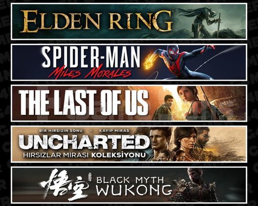 Elden +Miles +TLOU1 +UNCH +Wukong