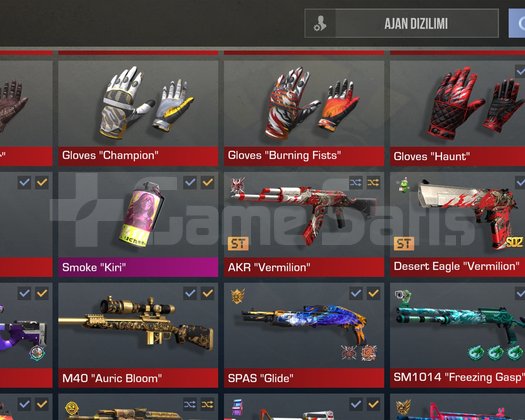 Standoff 2 dolu dolu hesap