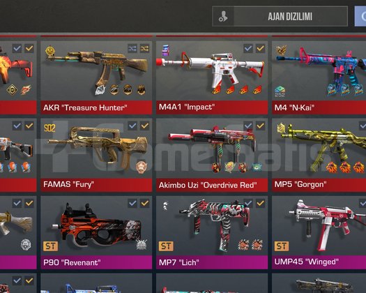 Standoff 2 dolu dolu hesap