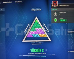 25lv yüksek mmr 1.45kd yüce 2 hesap