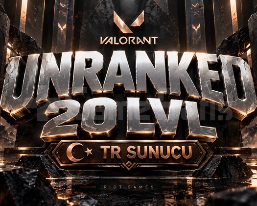 Temiz MMR TR 20 Lvl Unranked Fresh