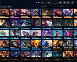 TR / 191 LVL + 71 SKİN + Altın 3