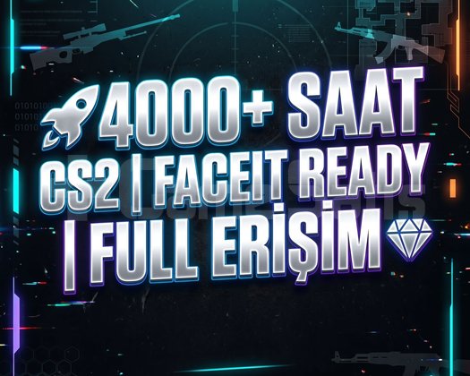 4000+ SAAT CS2 | FACEIT READY
