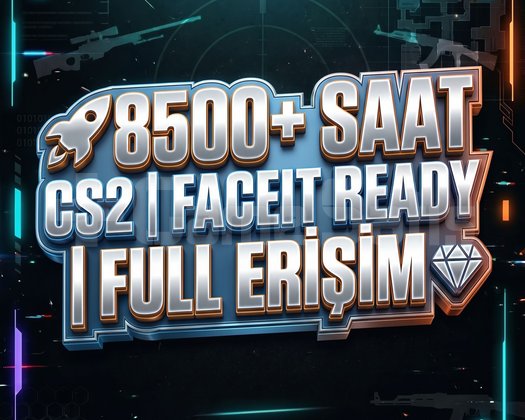 8500+ SAAT CS2 | FACEIT READY