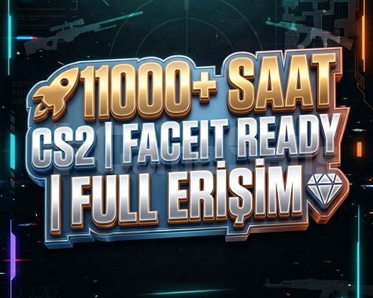 11000+ SAAT CS2 | FACEIT READY