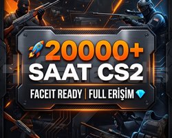 20000+ SAAT CS2 | FACEIT READY