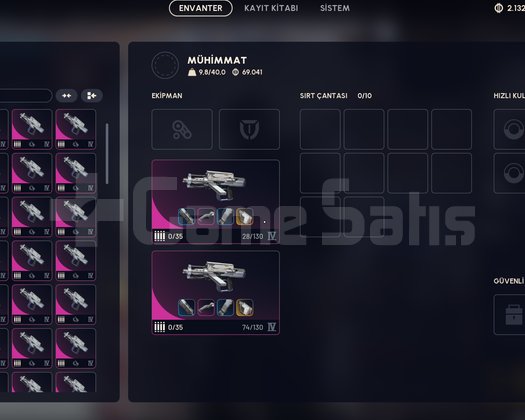 4 wipe atılmış full hesap 1700+ saat