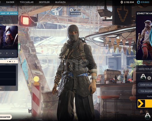 4 wipe atılmış full hesap 1700+ saat