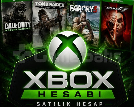 Dev XBOX Hesabı +10 Cod Oyunlu