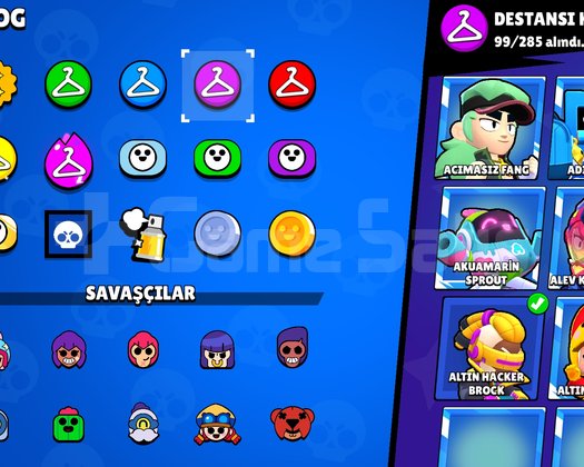 Brawl Stars 50k Satılık Hesap
