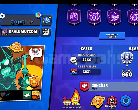 Brawl Stars 50k Satılık Hesap