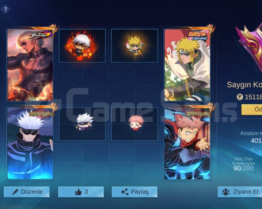 MLBB GUS KOF LU VE DAHA FAZLASI