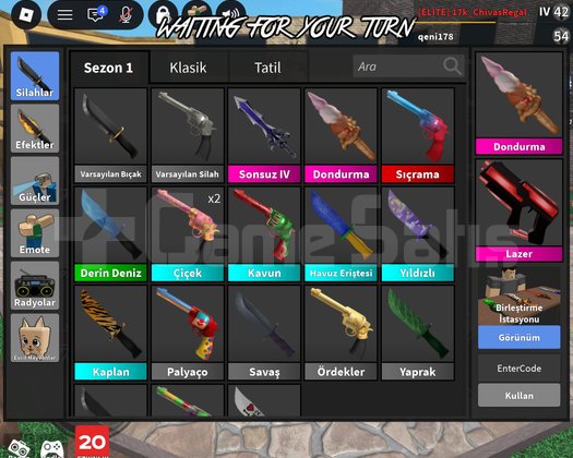 Mm2 butun envanter