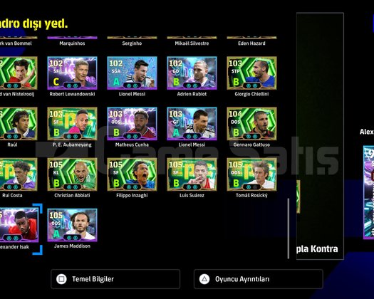 eFootball Playstation hesabı