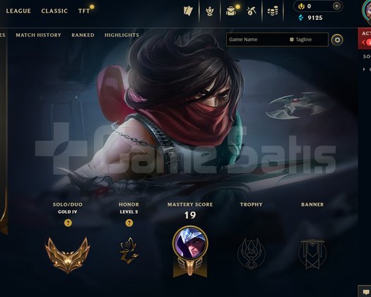 TR Gold 2 6 win 5 lose 30 lp alan hesap