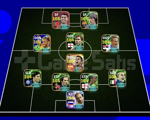 KG 3248 4 BOMBACI+RONALDO+CRUYF+RODRİ+NE