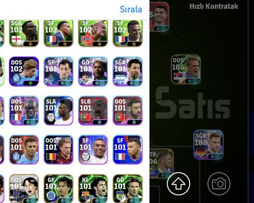 KG 3260 3 BOMBACI+ROMARİO+BEST+PİRLO+CAH