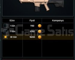 1 AYLIK ATAK SATILIR