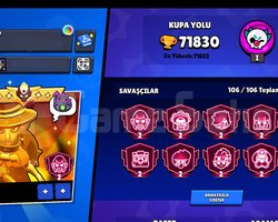 6x OLD MASTER +9500 KUPA CR HESABI ILE B