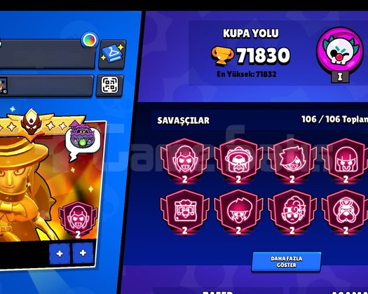 6x OLD MASTER +9500 KUPA CR HESABI ILE B