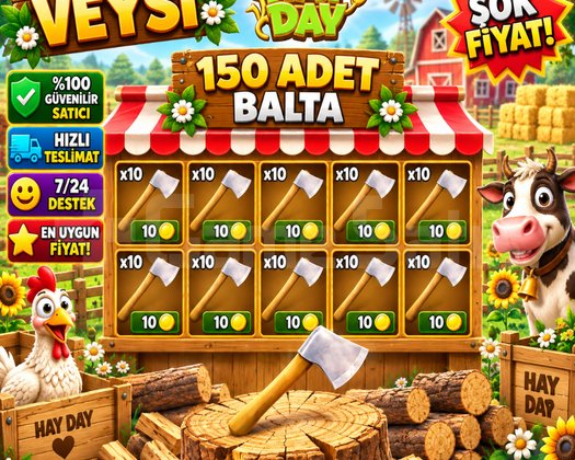 KAMPANYA 150 adet balta