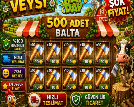 KAMPANYA 500 adet balta