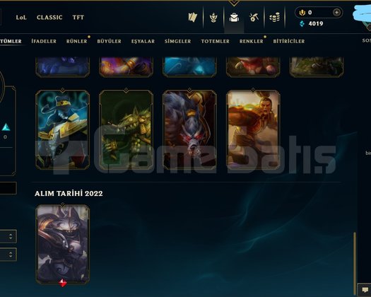 EUW HANDMADE RANK KASMAYA HAZIR HESAP
