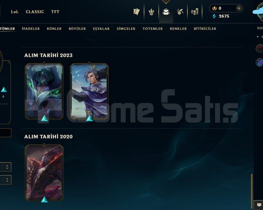 EUW HANDMADE RANK KASMAYA HAZIR HESAP