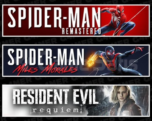 SpiderMan RE +Miles +RE Requiem
