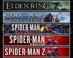 Elden +Ragnarök +Miles +Spider 1 +2