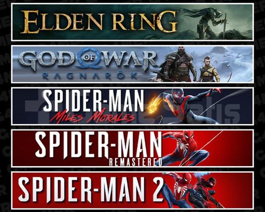 Elden +Ragnarök +Miles +Spider 1 +2