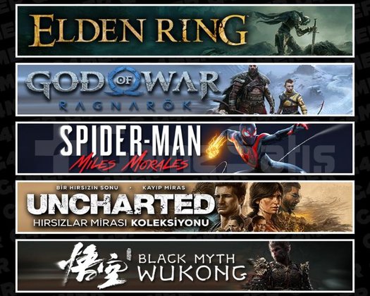 Elden +Ragnarök +Miles +UNCH +Wukong