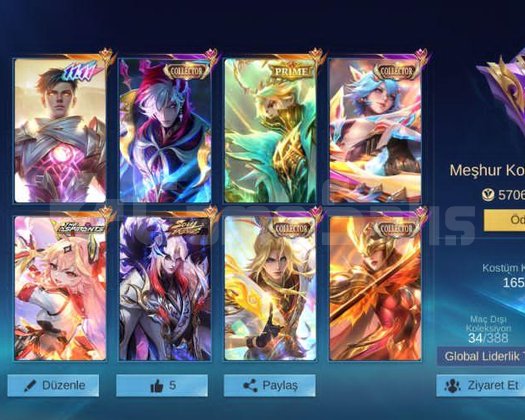 GUS 11.11 Aamon Collector + 165 Kostüm