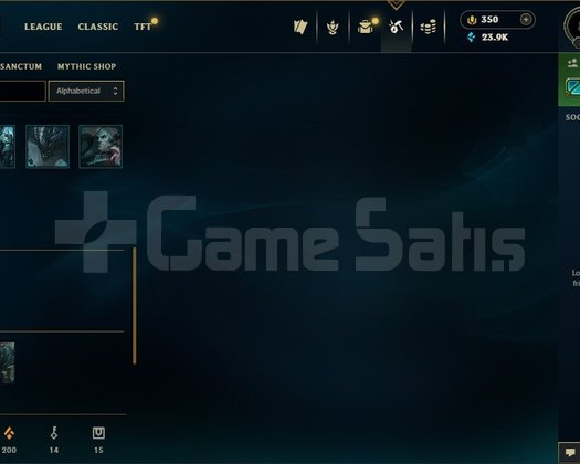 EUW  30LV UNRANKED 350RP