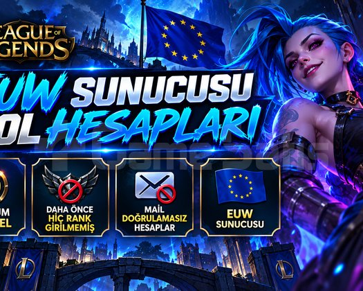EUW | 30 LEVEL | DERECELİ HAZIR