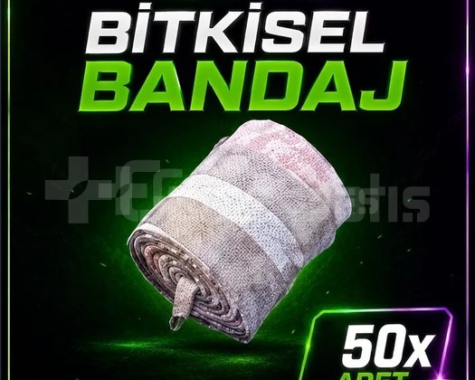 50x Bitkisel Bandaj