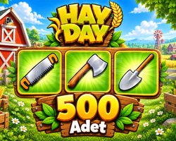 500 Adet Seçeceğiniz Aletler