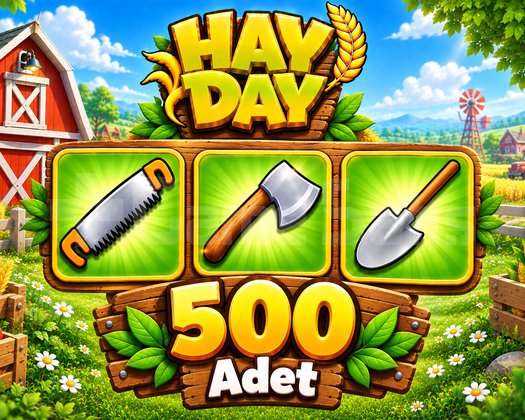 500 Adet Seçeceğiniz Aletler