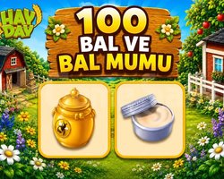 100 bal ve bal mumu anında teslimat