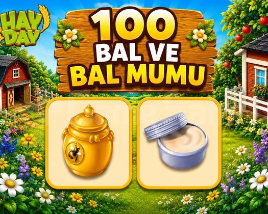 100 bal ve bal mumu anında teslimat
