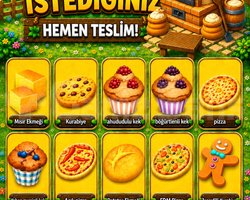 100 Adet Seçeceğiniz Fırın Ürünleri