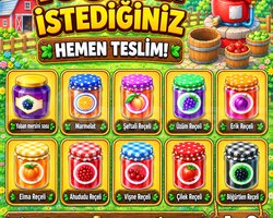 100 Adet Seçeceğiniz Reçel Ürünleri