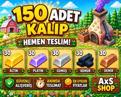 150 Adet Eşit Kalıplar