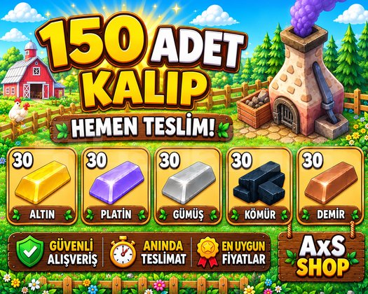 150 Adet Eşit Kalıplar