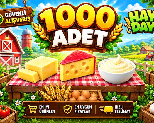 1000 Adet Seçeceğiniz Mandıra Ürünleri