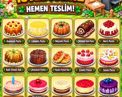 100 Adet İstediğiniz Kek Fırını Ürünleri