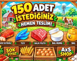 150 Adet Seçeceğiniz Ürünler