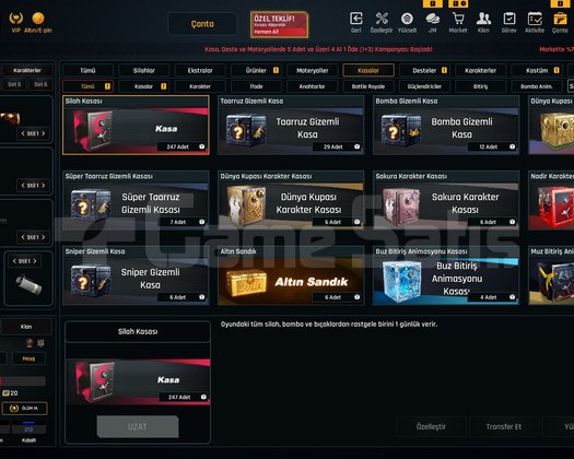 2017 - SINIRSIZ MPT VE M468 +7 - 90 LVL