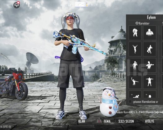 75 Lvl su m4 5 full nadir saç yüzlü