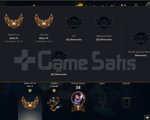 30 LP GELEN GOLD4 TERTEMİZ HESAP